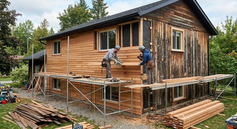 Barn Siding Installation in Boston, MA